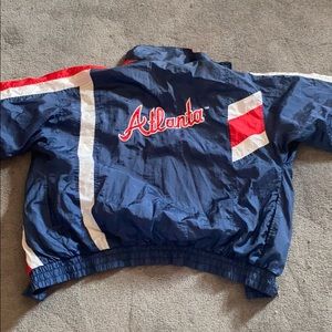 Vintage Atlanta Braves track jacket size Large